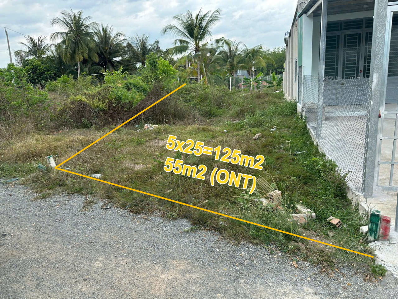 Đất Vuông HXT 125m2 (55m2 ONT) – Kênh Đông TN - Ảnh chính